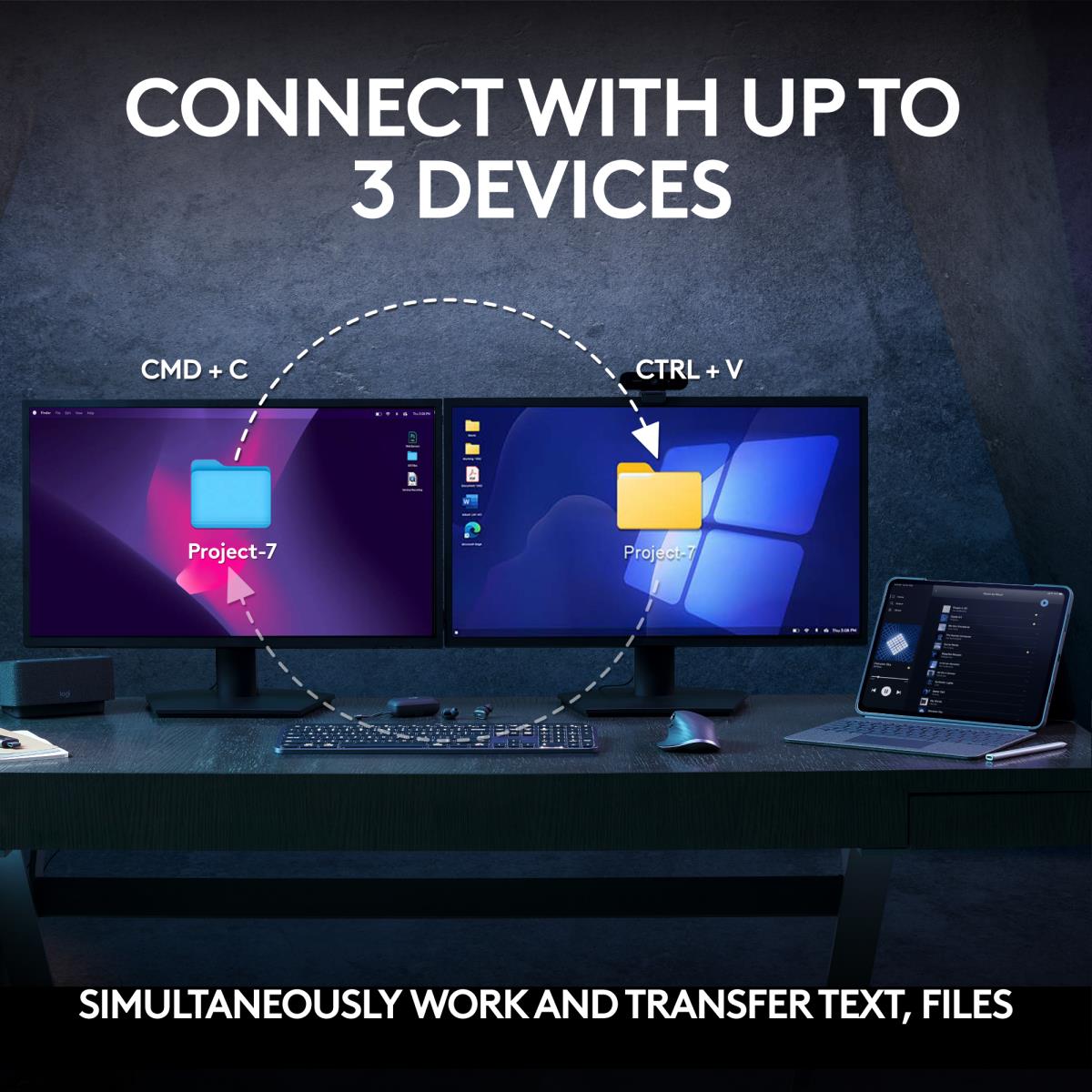 MX KEYS S COMBO - GRAPHITE - US thumbnail