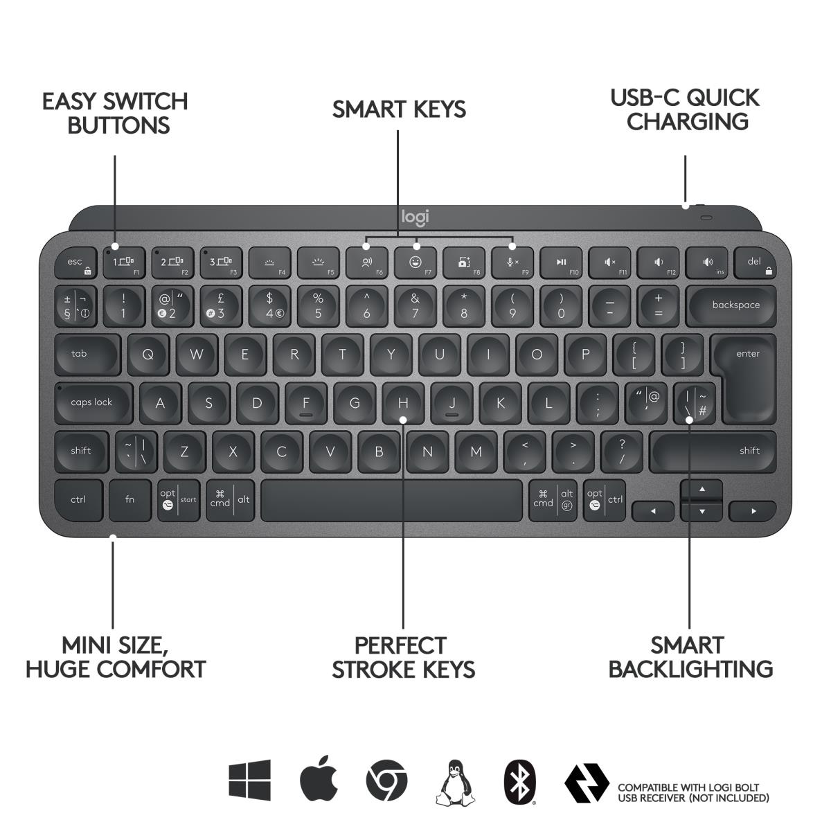 MXKEYS MINI WRLS ILLUMINATED KB thumbnail