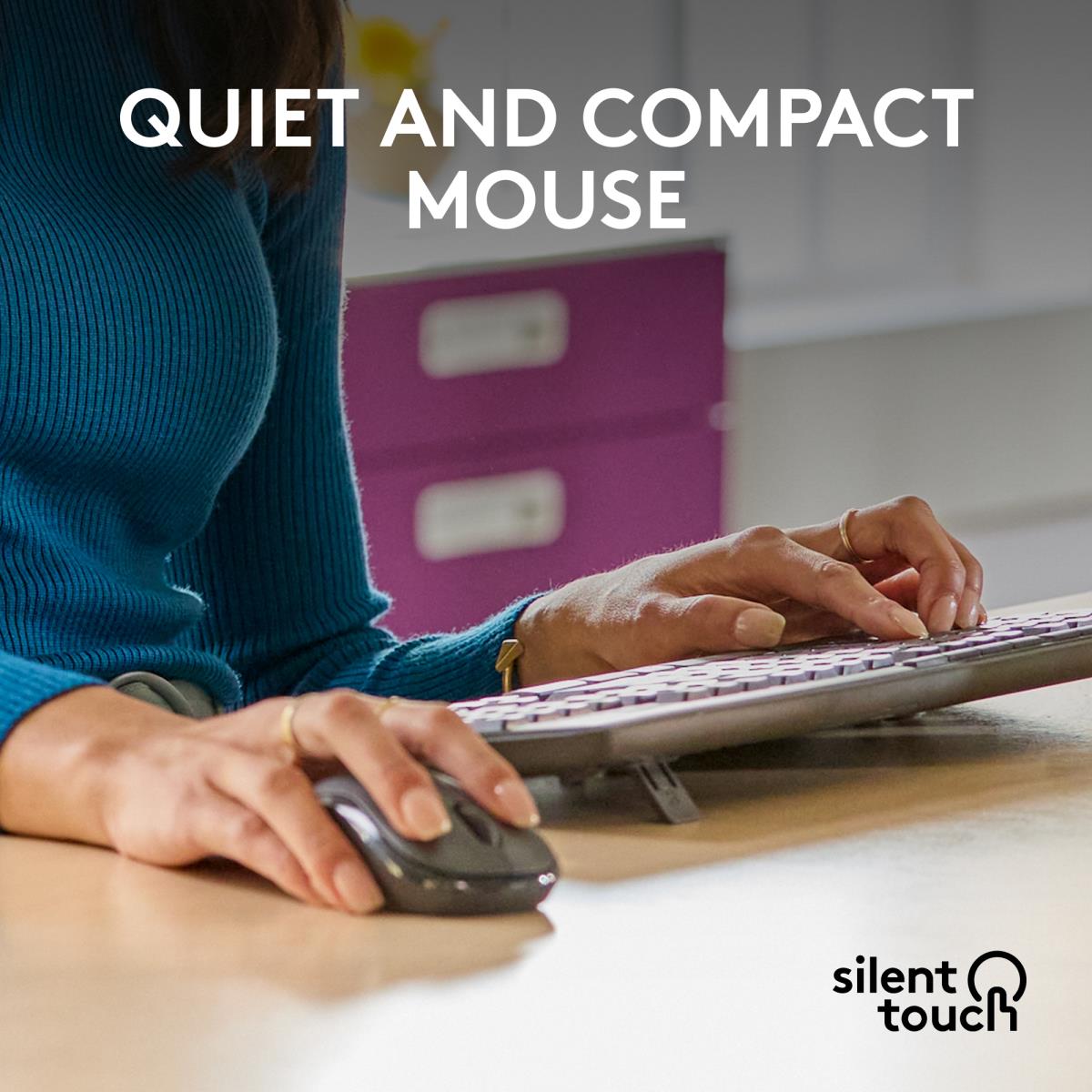 EU Product - Desktop MK370 Wireless Combo for Busi.  [CH] BOLT black BT thumbnail