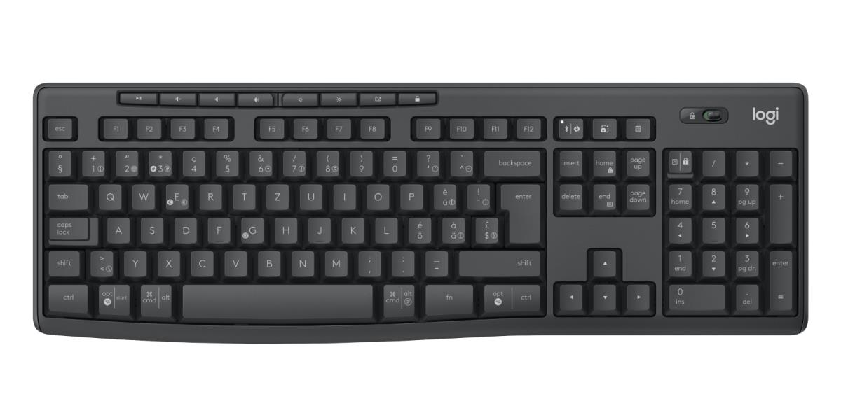 EU Product - Desktop MK370 Wireless Combo for Busi.  [CH] BOLT black BT thumbnail