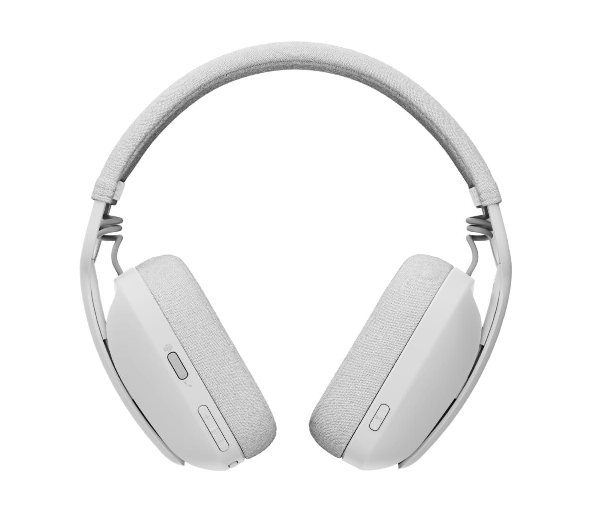 Zone Vibe Wireless - Headset - full size - Bluetooth - wireless - USB-C via Bluetooth adapter - off-white - Certified for Microsoft Teams thumbnail