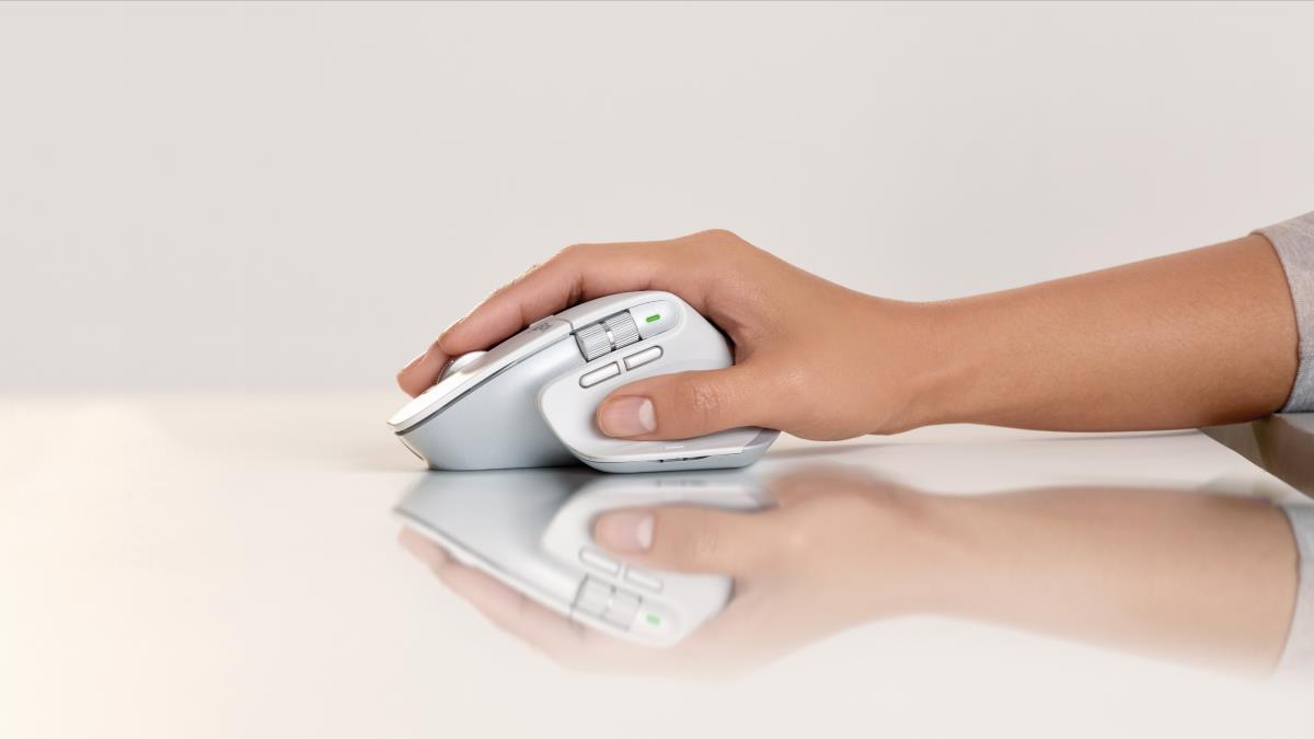 MX Master 3S Wireless Mouse Pale Grey thumbnail