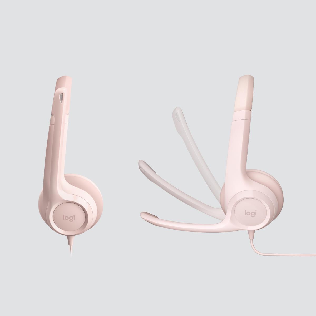 H390 - Headset - on-ear - wired - USB-A - rose thumbnail