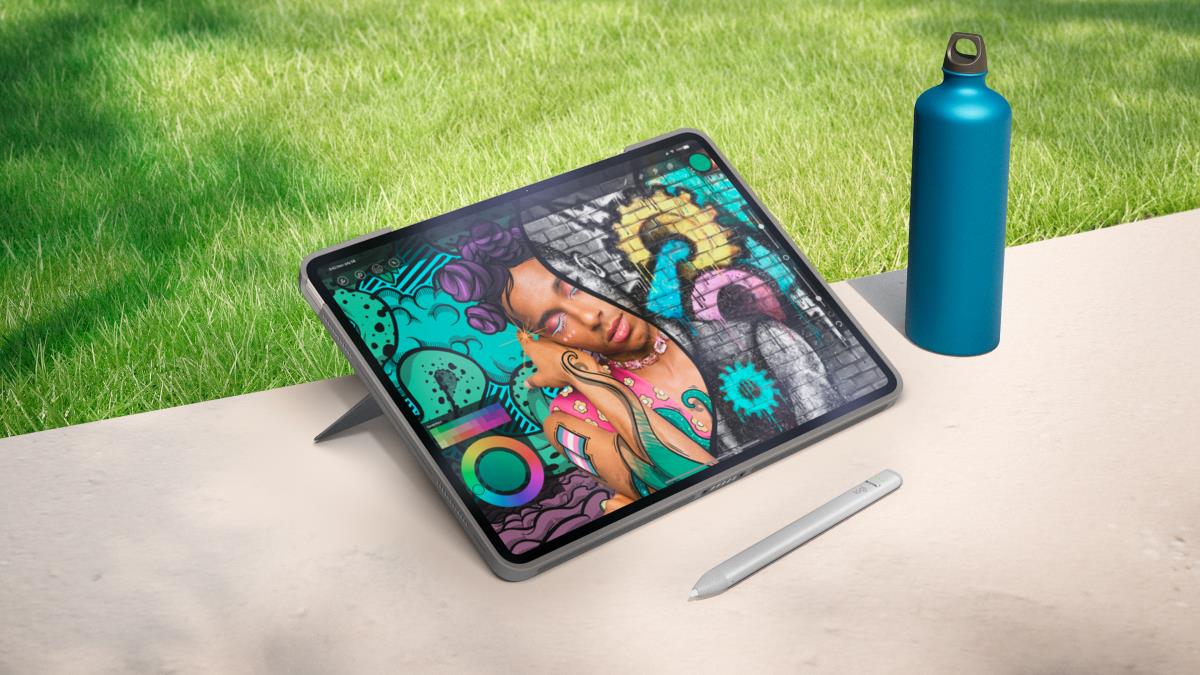 EU Product - Combo Touch for iPad Air - Keyboard - QWERTZ thumbnail