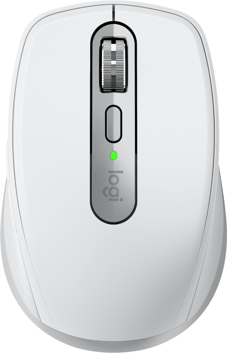 Master Series MX Anywhere 3S for Mac - Mouse - 6 buttons - wireless - Bluetooth - pale grey thumbnail
