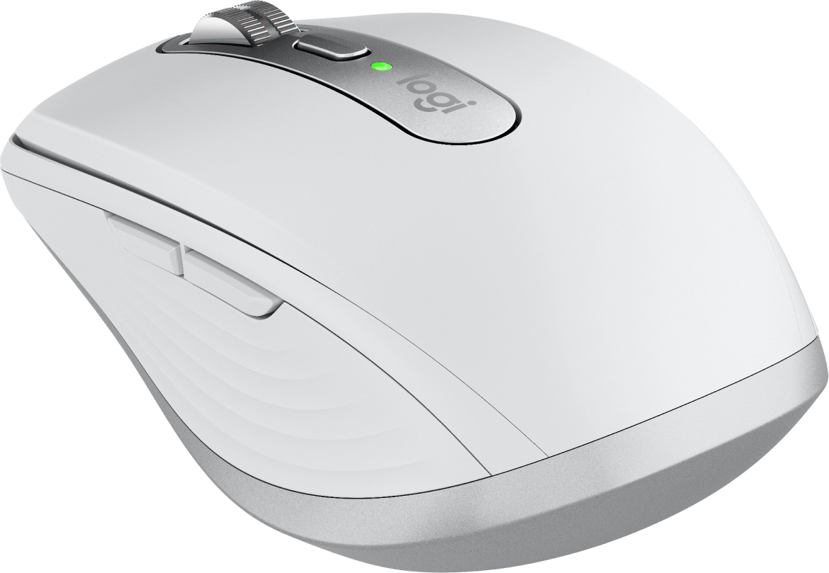 Master Series MX Anywhere 3S for Mac - Mouse - 6 buttons - wireless - Bluetooth - pale grey thumbnail