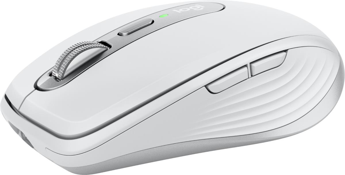 Master Series MX Anywhere 3S for Mac - Mouse - 6 buttons - wireless - Bluetooth - pale grey thumbnail