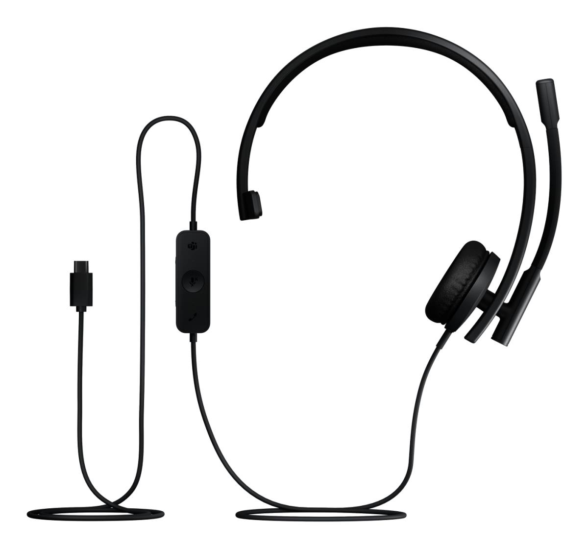 H570e - Headset - on-ear - wired - USB-C - Certified for Microsoft Teams thumbnail