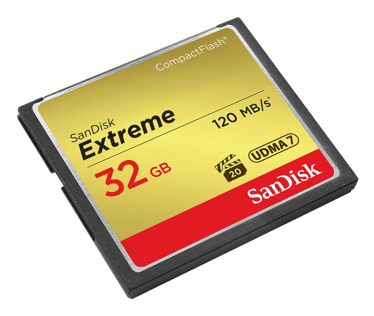 EXTREME CF 120MB/S85MB/S WRITE UDMA7 32GB thumbnail