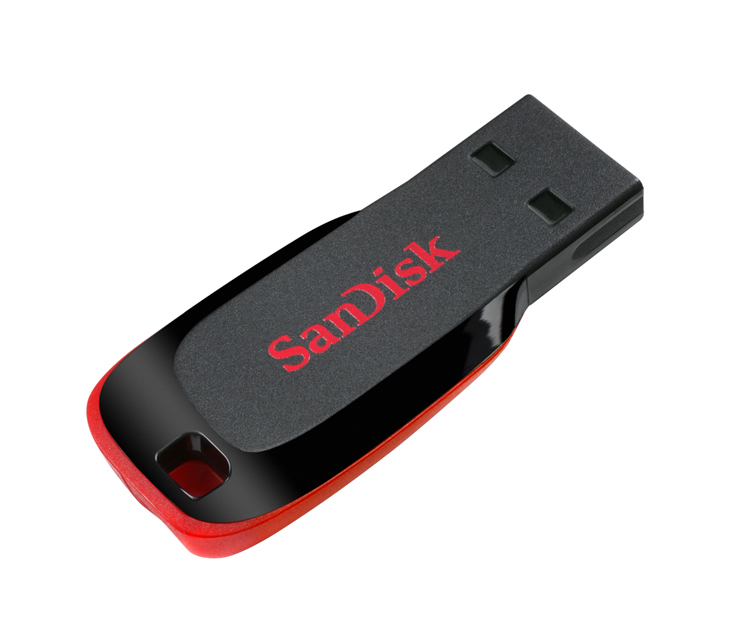 Cruzer Blade USB flash drive 128 GB USB Type-A 2.0 Black Red thumbnail