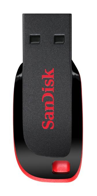 Cruzer Blade USB flash drive 128 GB USB Type-A 2.0 Black Red thumbnail