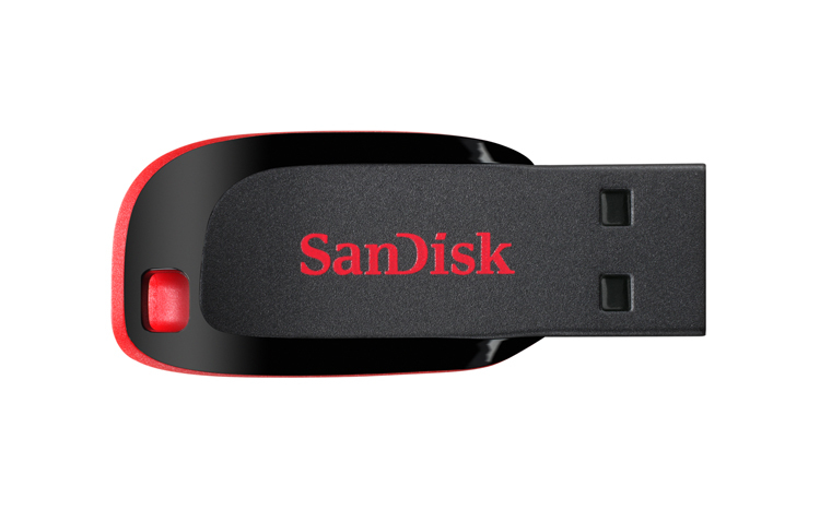 Cruzer Blade USB flash drive 128 GB USB Type-A 2.0 Black Red thumbnail