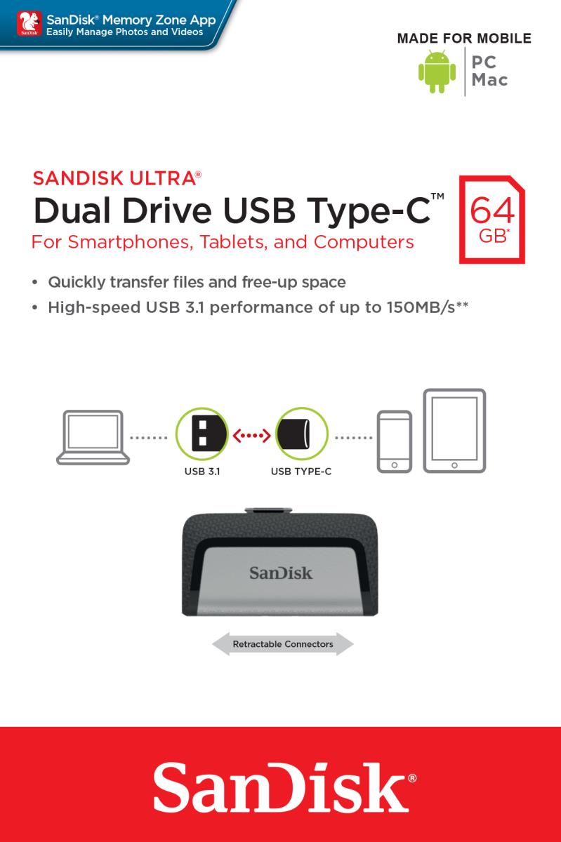 DUAL DRIVE USB 64GB thumbnail