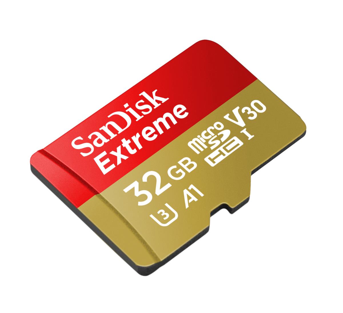 EXTREME MICROSDHC 32GBFOR ACTION CAMS AND DRONES + thumbnail