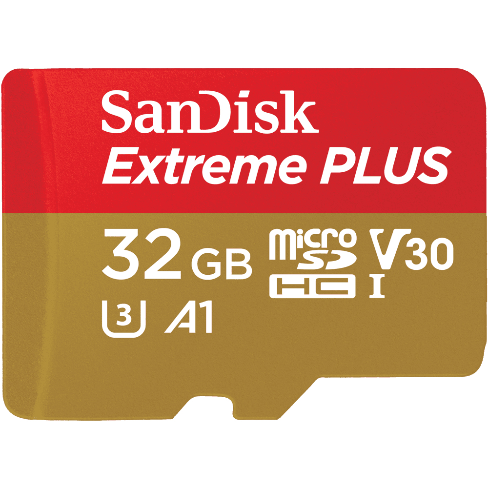 32GB Extreme PLUS 100MmicroSDHC UHS-I Card + Adapter thumbnail