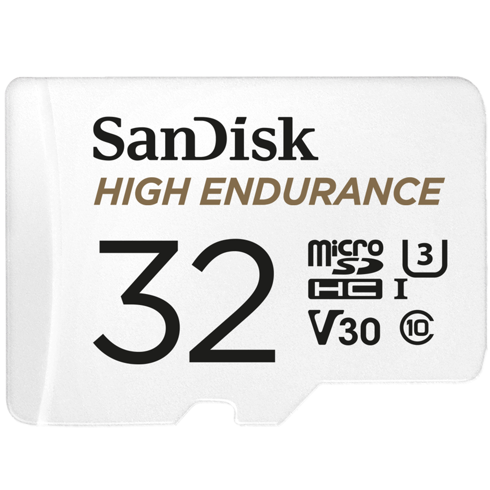 32 GB MicroSDHC SANDISK High Endurance R100/W40 thumbnail