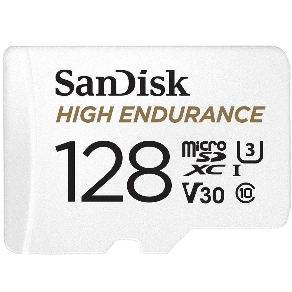 EU Product - MicroSDXC High Endurance Memory Card with Adapter, 128GB thumbnail
