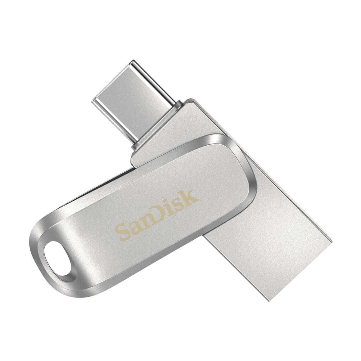 EU Product - Ultra Dual Drive Luxe - 32 GB - USB Type-A / USB Type-C - 3.2 Gen 1 (3.1 Gen 1) - 150 MB/s - Swivel - Stainless steel thumbnail