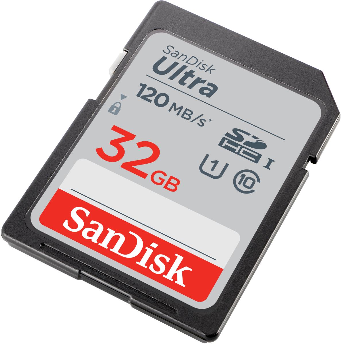 SANDISK ULTRA 32GB SDHC MEMORY thumbnail