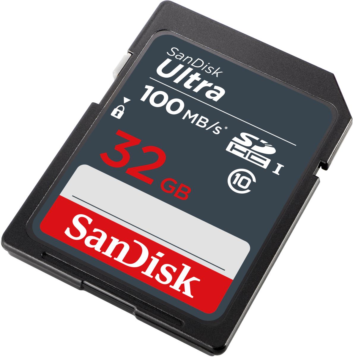 ULTRA 32GB SDHCMEMORY CARD 100MB/S thumbnail