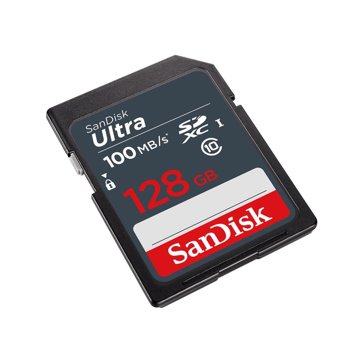 128GB Ultra SDXC Class 10 UHS-I Card 100MB/s thumbnail