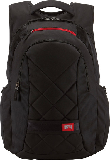 BLACK NYLON BACKPACK FOR LAPT thumbnail