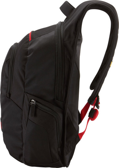 BLACK NYLON BACKPACK FOR LAPT thumbnail
