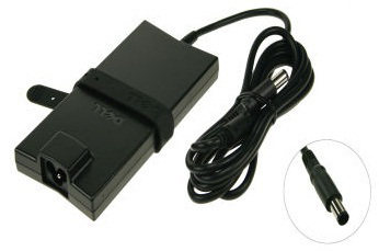 90W Barrel (7.4 x 5mm) AC Adapter for Slimline Latitude E Series PA3E WK890 with UK Plug thumbnail