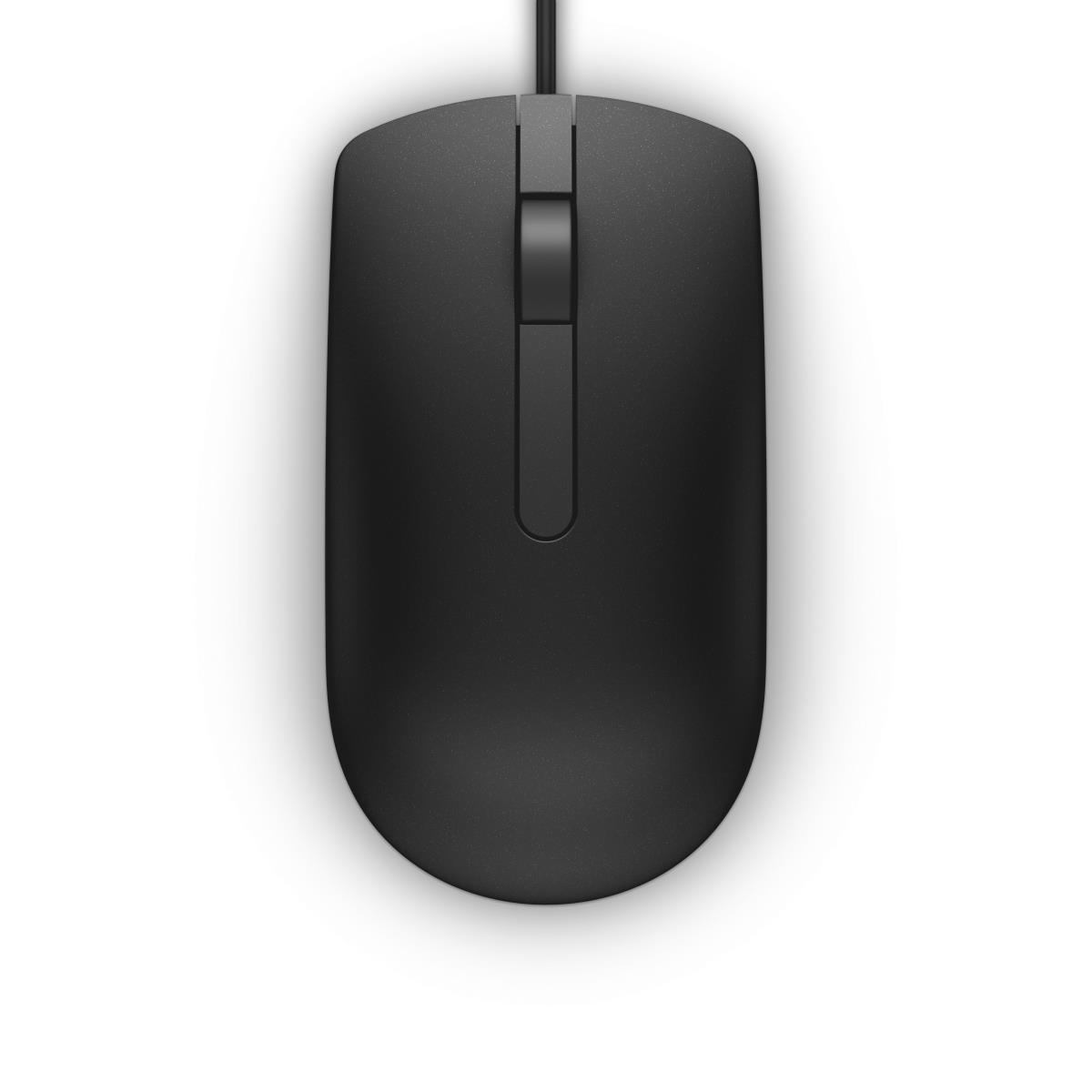 EU Product - MS116 - Mouse - 1,000 dpi Optical - 2 keys - Black thumbnail