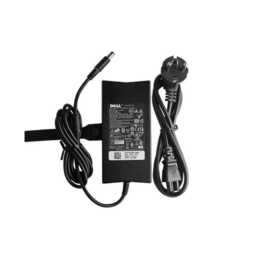 90W Barrel (7.4 x 5mm) AC Adapter for Latitude E Series with EU Plug thumbnail