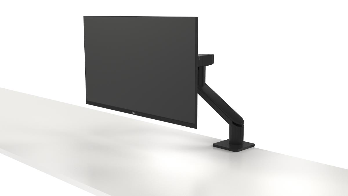 Single Monitor Arm - MSA20 - Mounting kit - adjustable arm - for LCD display - metal - black - screen size: 19
