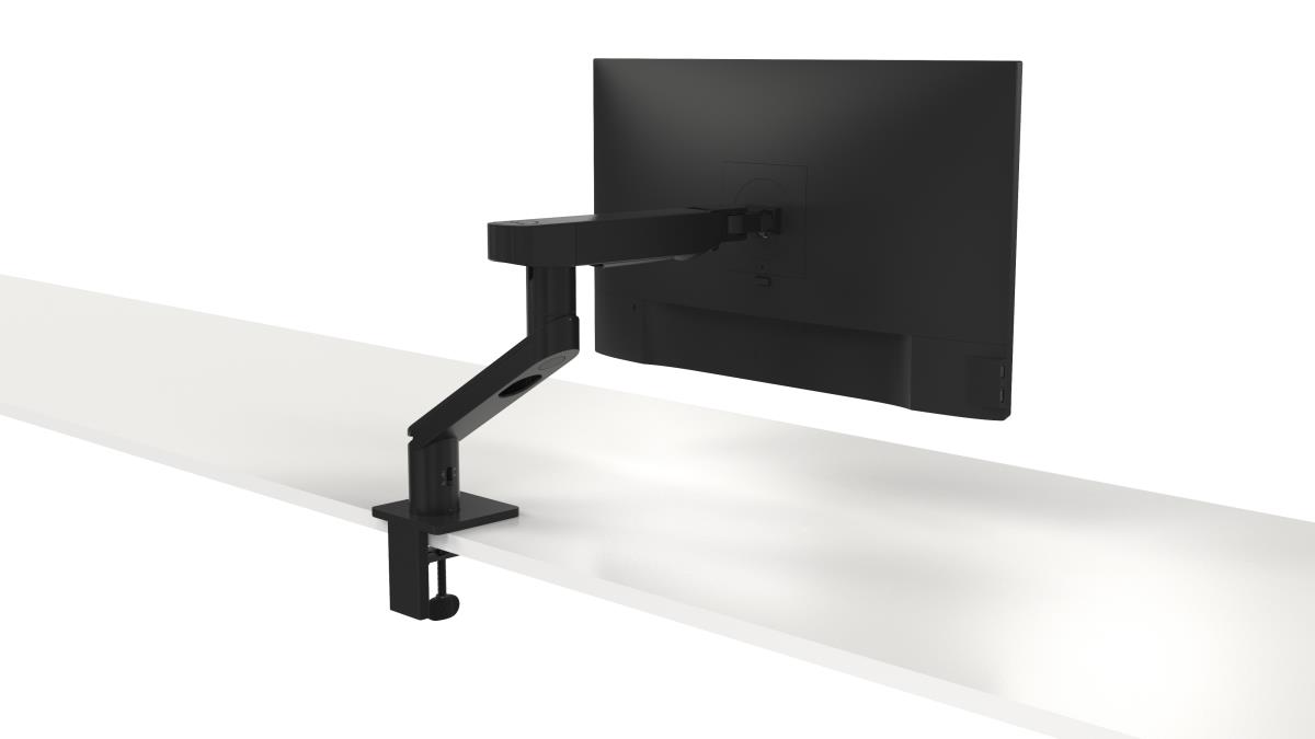 Single Monitor Arm - MSA20 - Mounting kit - adjustable arm - for LCD display - metal - black - screen size: 19