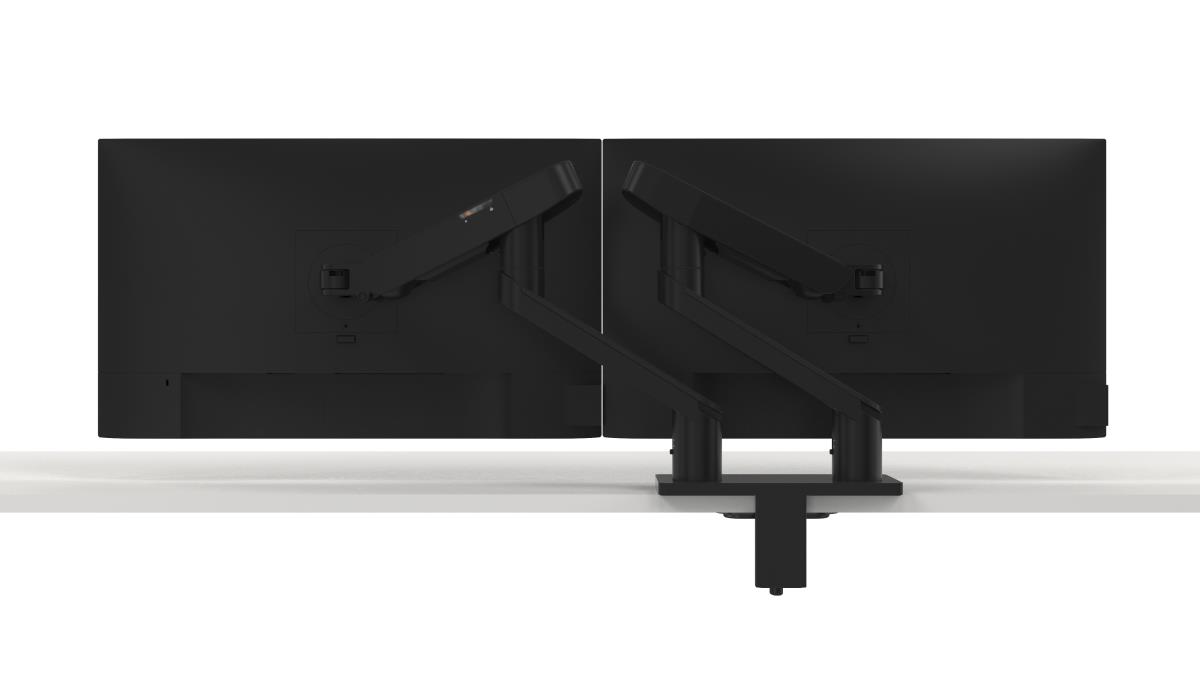 Dual Monitor Arm - MDA20 - Mounting kit - adjustable arm - for 2 LCD displays - black - screen size: 19