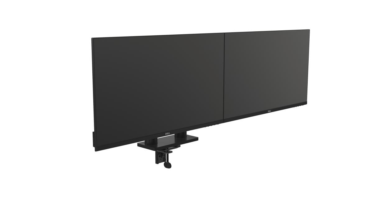 Dual Monitor Arm - MDA20 - Mounting kit - adjustable arm - for 2 LCD displays - black - screen size: 19