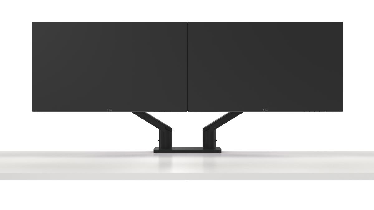 Dual Monitor Arm - MDA20 - Mounting kit - adjustable arm - for 2 LCD displays - black - screen size: 19