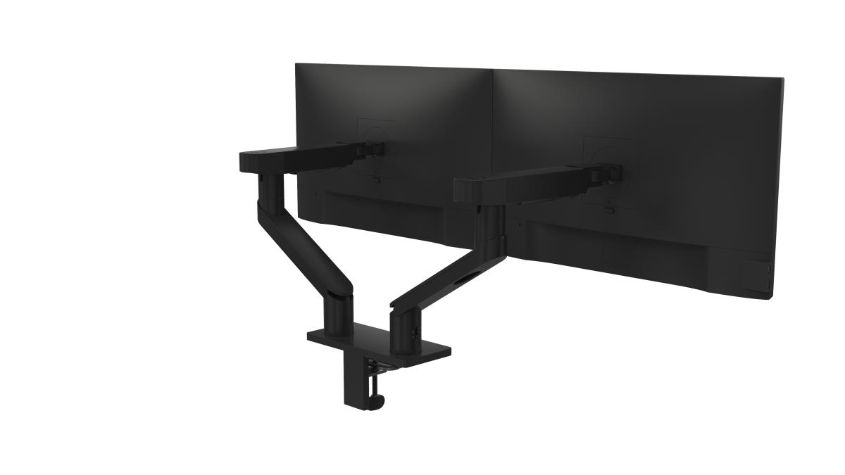 Dual Monitor Arm - MDA20 - Mounting kit - adjustable arm - for 2 LCD displays - black - screen size: 19
