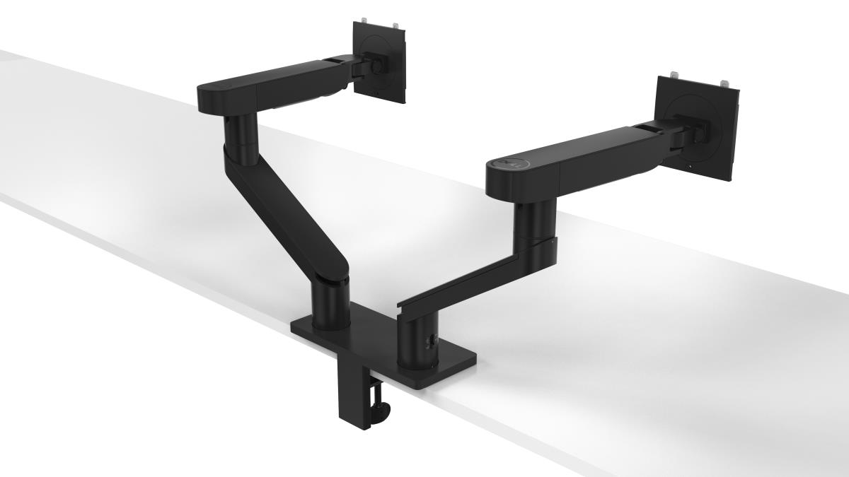 Dual Monitor Arm - MDA20 - Mounting kit - adjustable arm - for 2 LCD displays - black - screen size: 19