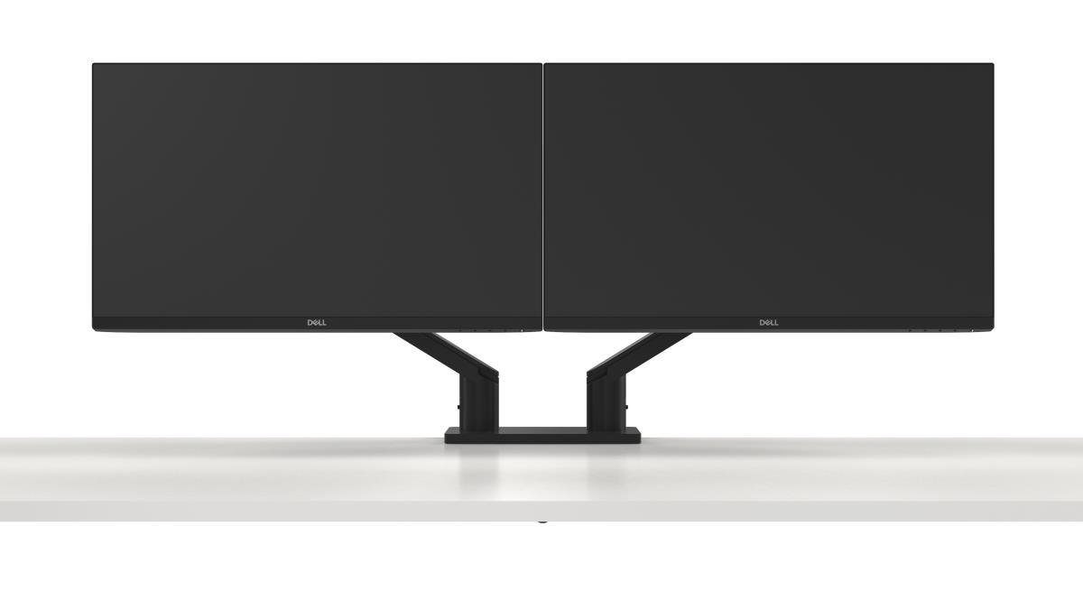 Dual Monitor Arm - MDA20 - Mounting kit - adjustable arm - for 2 LCD displays - black - screen size: 19