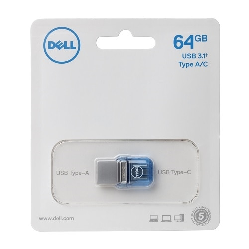 ^DELL 64 GB USB A/C COMBO FLASH DRIV thumbnail