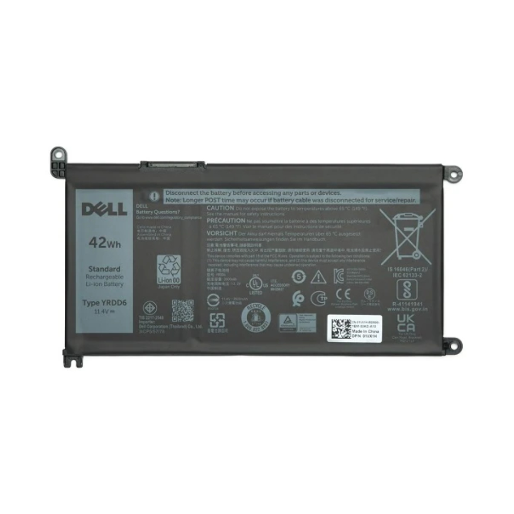 Dell Battery 3 Cell 42Whr for Latitude 5420 - OEM: M3KCN thumbnail