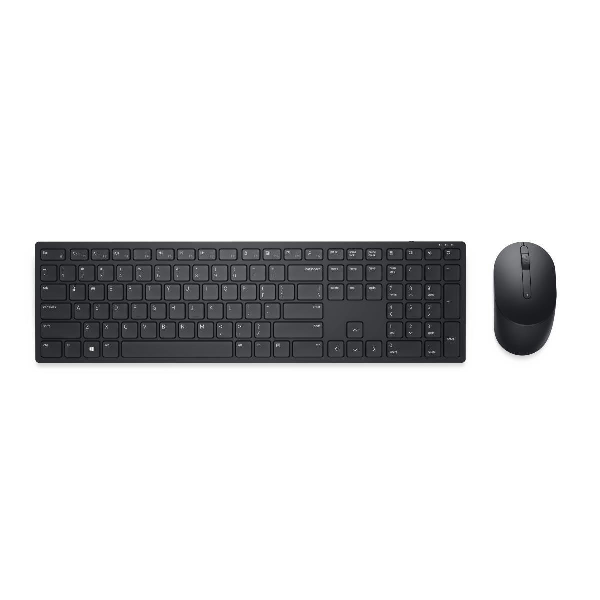 EU Product - Pro Wireless Keyboard and Mouse - KM5221W - US - Keyboard - 1,600 dpi thumbnail