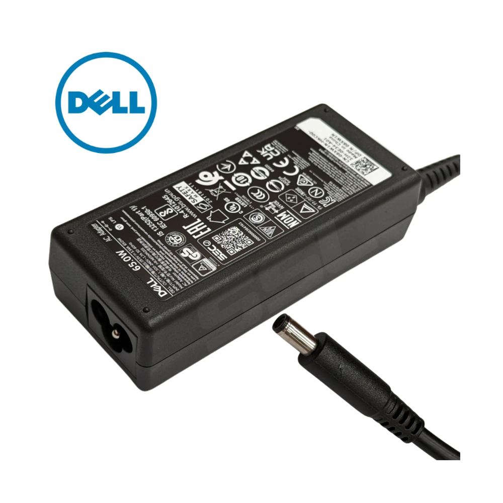 65W Barrel (4.5 x 3mm) AC Adapter with UK Plug thumbnail