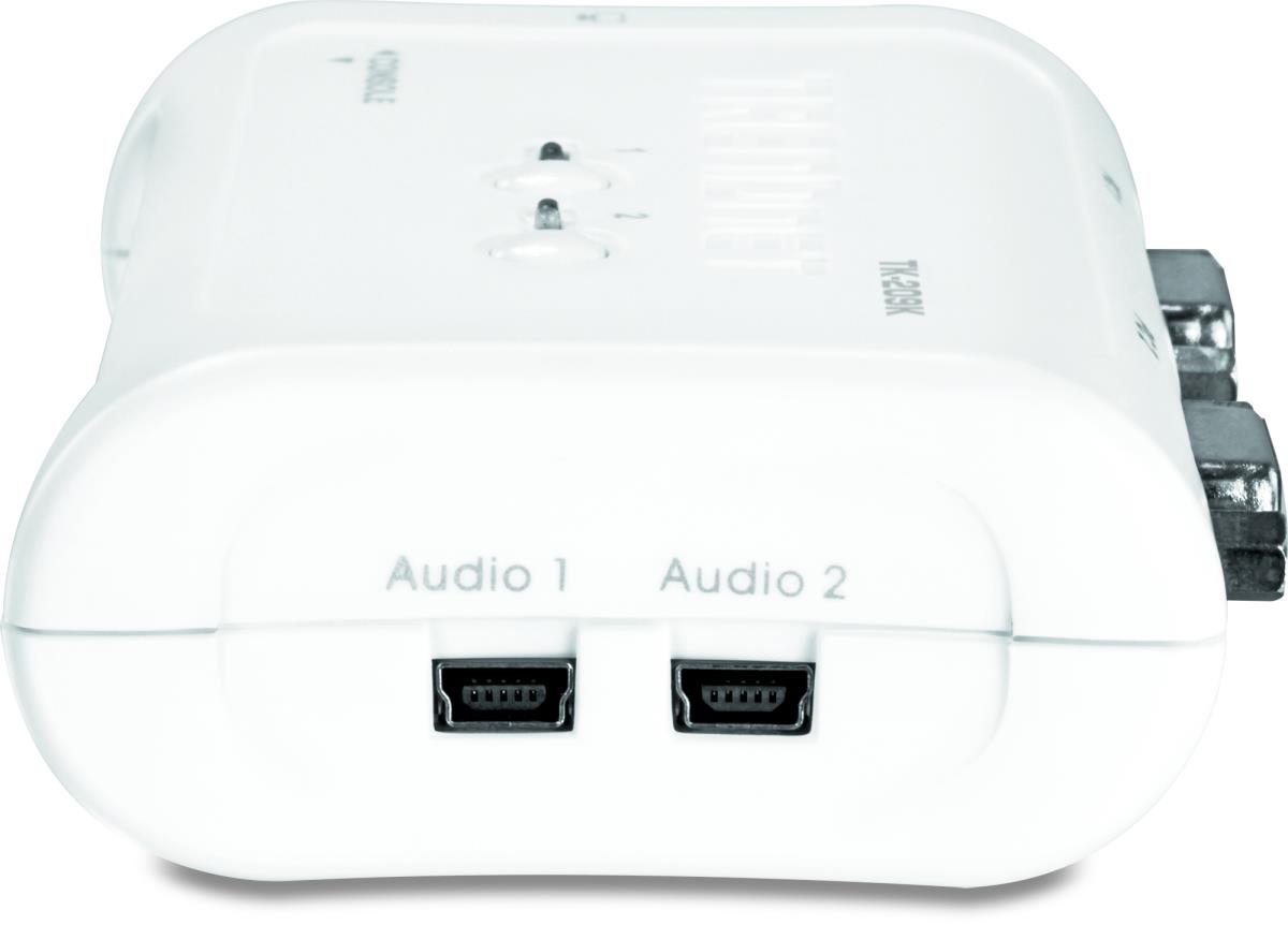 EU Product - KVM  2-Port USB Switch Kit mit Audio thumbnail
