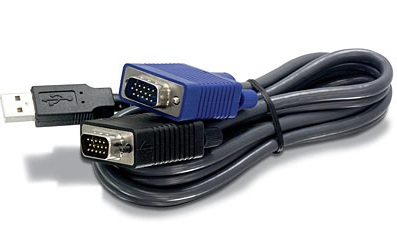 EU Product - KVM Kabel USB /VGA 3m thumbnail