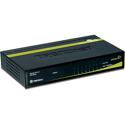 EU Product - 8-Port Gigabit GREENnet Switch /w metal case thumbnail