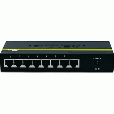 EU Product - 8-Port Gigabit GREENnet Switch /w metal case thumbnail