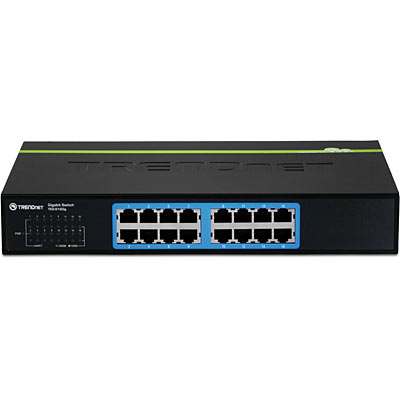 EU Product - Switch 16 Port Gbit Desktop                  Metall thumbnail
