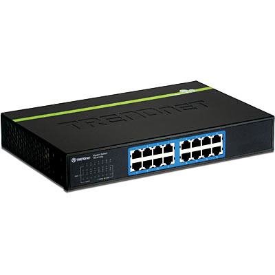 EU Product - Switch 16 Port Gbit Desktop                  Metall thumbnail