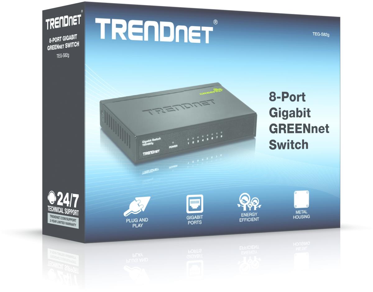 GREENnet Unmanaged Gigabit Ethernet (10/ thumbnail
