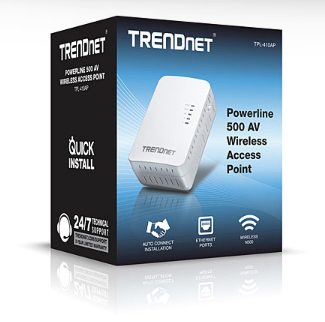 Powerline 500 AV2 Wireless Access Point TPL-410AP thumbnail